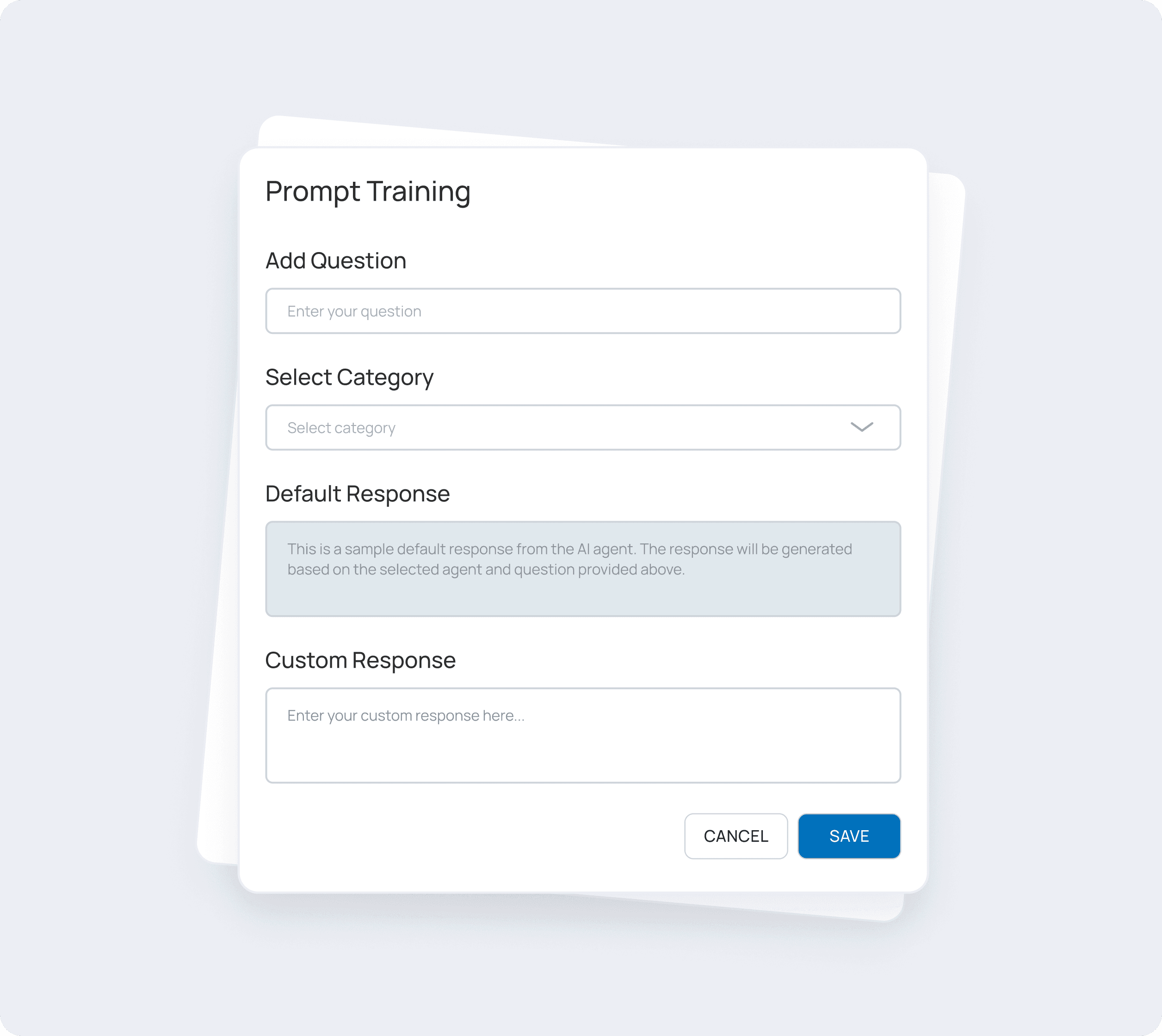 Prompt Training